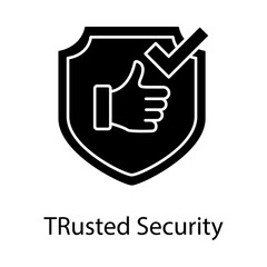 Trusted Security – Verified Badge Representing Reliable Protection