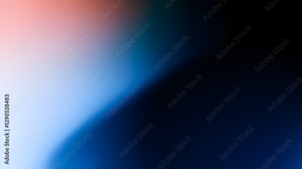 Poster a gradient of colors across an abstract diagonal transition