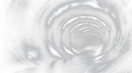 Fototapeta premium a tunnel with light at the end