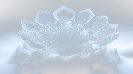 a close up of a diamond on a white surface