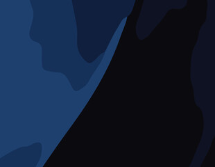 Serene Blue Abstract Background with Fluid Waves and Smooth Transitions. Ethereal Shades of Blue Blending Seamlessly in a Dreamy Abstract Design. Blue Abstract Background with Soft and Dark Hues