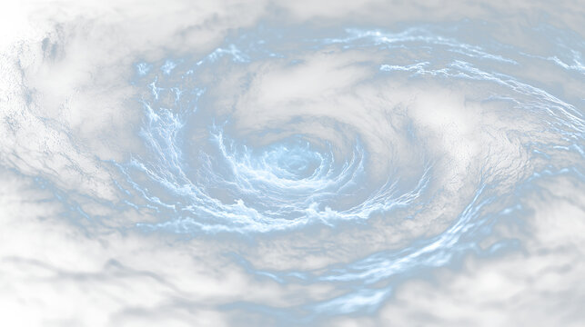 a spiral vortex in the sky