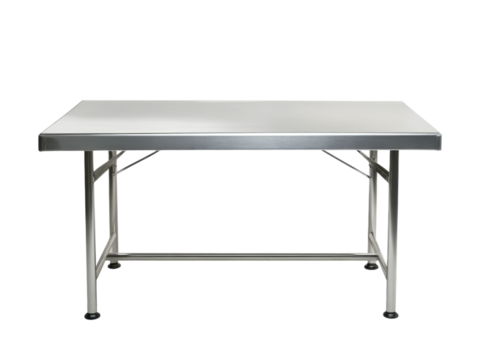 High-Grade Stainless Steel Folding Table for Commercial Kitchens and Labs