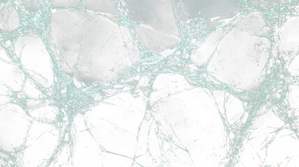 a broken glass window with a black background