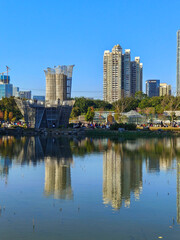 Fototapeta premium A Taste of Shenzhen - Honghu Park