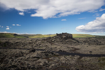 Fototapeta premium Volcanic landscape