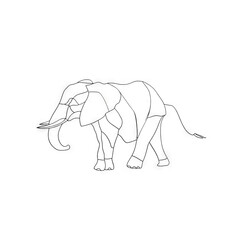 Obraz premium Enchanted Elephant in the Night