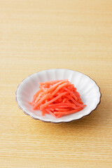 紅生姜　Red pickled ginger