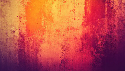 Abstract Grunge Red and Orange Gradient