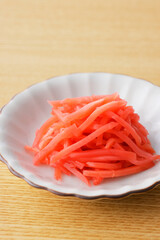 紅生姜　Red pickled ginger