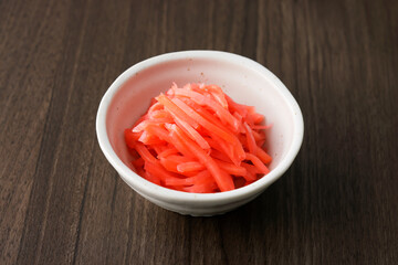 紅生姜　Red pickled ginger