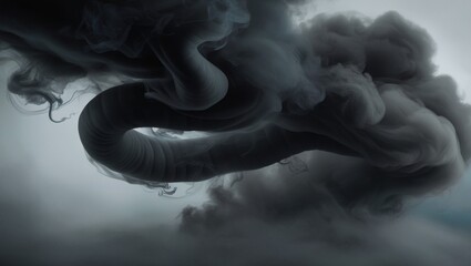 Mysterious Grayscale Fog and Smoke Patterns