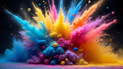 Comic art style exploding pop speech bubble background explosive pop background for speech bubbles