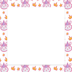 Colorful happy birthday set featuring playful elements for a cheerful celebration adorned with cute designs, perfect for a baby's special day with festive decorations