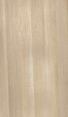 Close-up, Synthetic wood texture or artificial wood wpc light brown. Background of interior wood panels, furniture