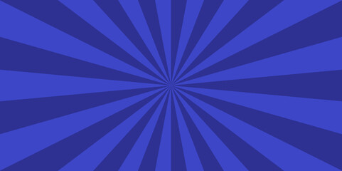 Background sunburst pattern blue design. Vintage sunrays illustration swirl grunge backdrop line. sun beam vector banner design and comic burst gradient concept pattern.	
