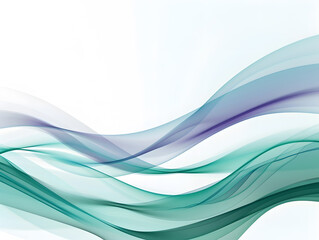 Obraz premium A simple and elegant background with a smooth blue and green gradient, creating a modern and minimalistic abstract design for creative projects.