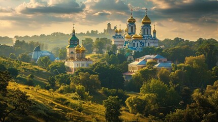 Fototapeta premium Ukraine is a beautiful, majestic and fertile land, real photos