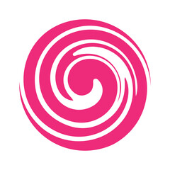 Hurricane logo symbol. Vector illustration design