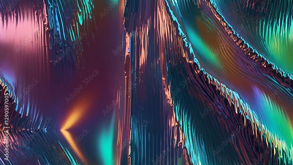 Aufkleber vibrant abstract rainbow background a dynamic blend of colors creating energy and creative expressio