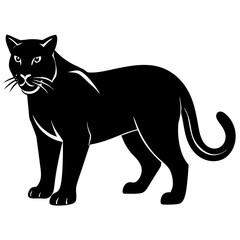 Download Wildcat Silhouette Vector Icon.