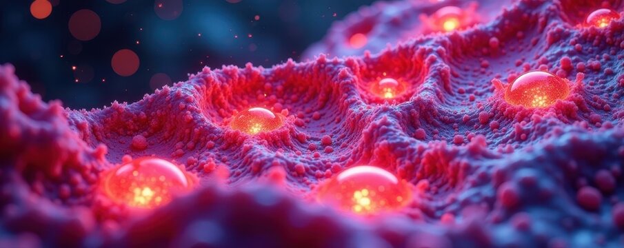 Close-up view of cell walls & intercellular spaces , plant cell wall, image, research