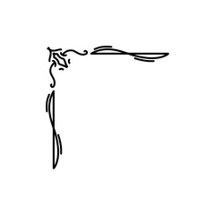 Classic Ornament Corner Border