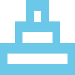 Object Alignment Icon logo design