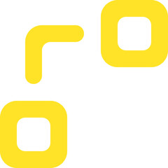 Object Connection Round icon logo design