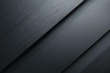 Obraz premium A sleek, modern black wooden panel background showcasing subtle textures and lines.