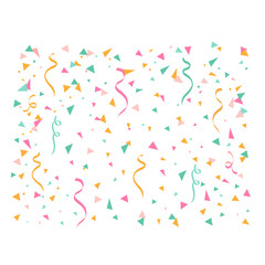 Confetti icon vector. Holiday illustration sign. Event symbol or logo.