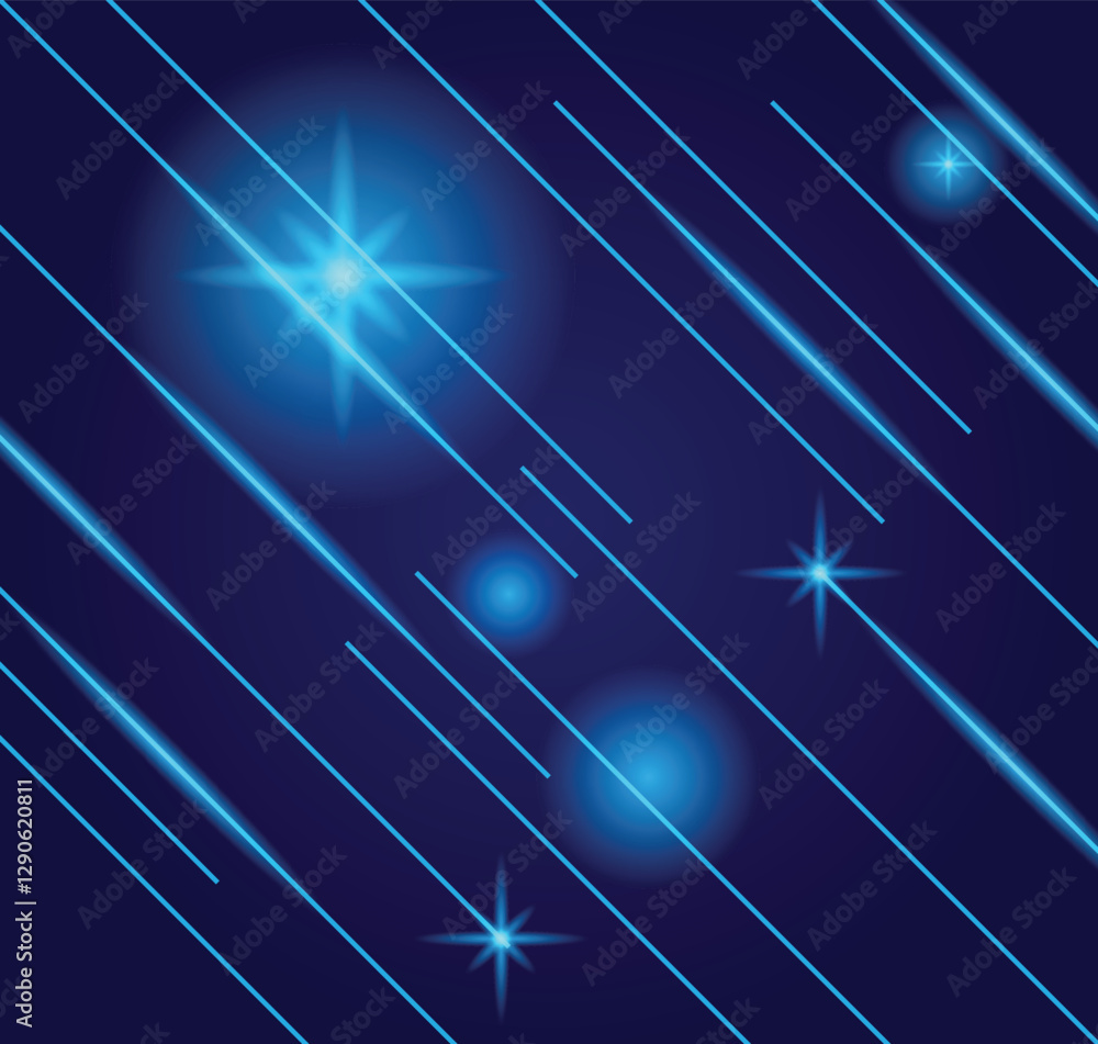 Aufkleber glossy futuristic lines modern sci-fi background. graphic design elements and resources set
