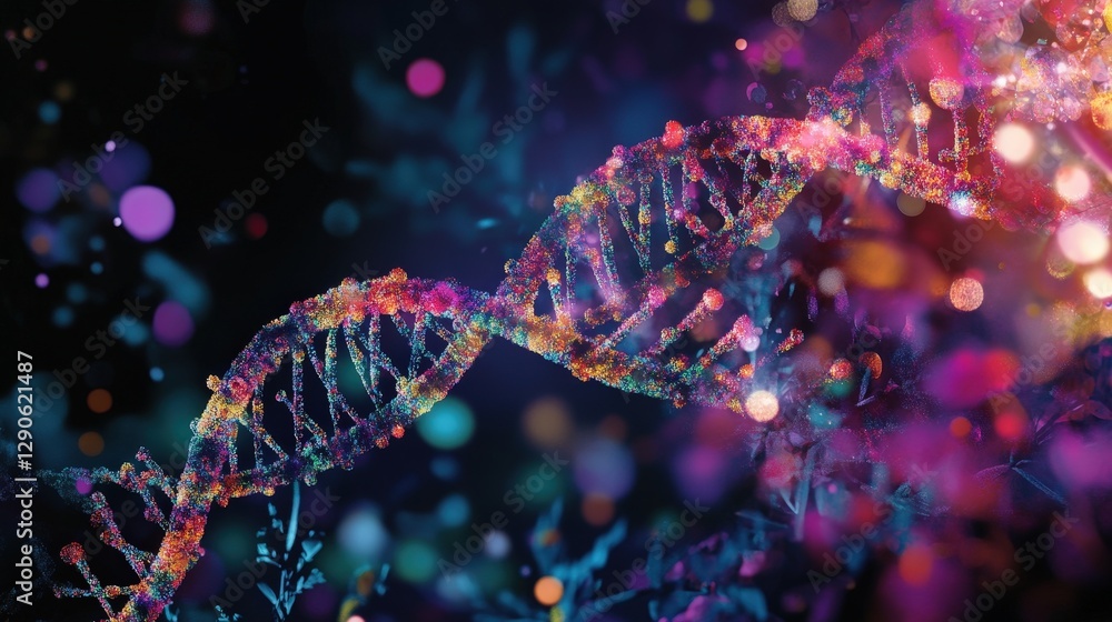 Aufkleber researchers designing bioinformatics tools that analyze genetic data, enabling breakthroughs in prec