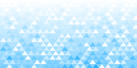 Fototapeta premium Triangles Halftone Pattern Vector Abstract Geometric Technology Background. Triangular Half Tone Texture. Minimal Style Dynamic Tech Wallpaper