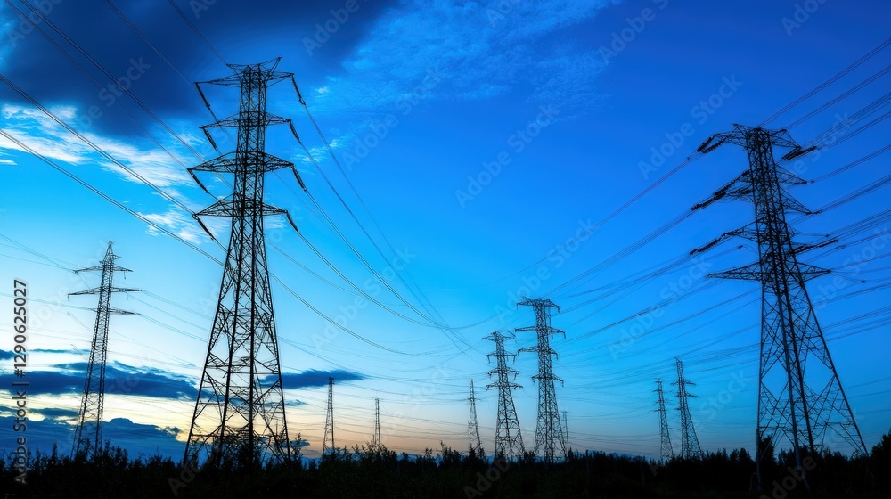 Aufkleber smart grids that optimize the distribution of green energy, enabling efficient use of solar, wind, a