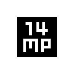 14 Megapixel Icon
