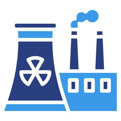 Factory Emissions  Icon Element For Design