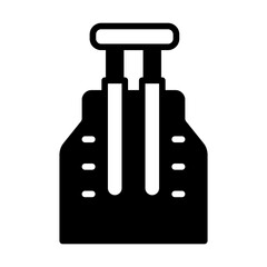 Plane speed lever icon