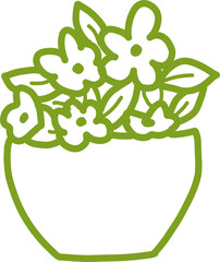 vector illustration flower