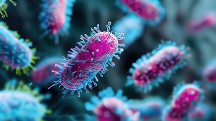 Fototapeta premium Unveiling the Multifaceted World of Gram - Positive Bacteria: Their Pivotal Roles in Diverse Environments