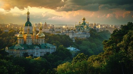Fototapeta premium Ukraine is a beautiful, majestic and fertile land, real photos