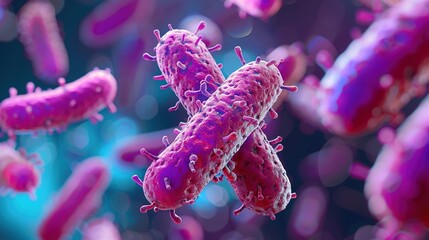 Fototapeta premium Unveiling the Multifaceted World of Gram - Positive Bacteria: Their Pivotal Roles in Diverse Environments