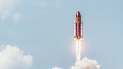 Rocket Launch  Space Exploration  Innovation  Success  Technology