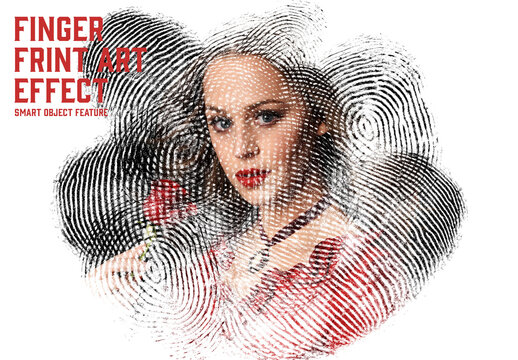 Finger Print Art Effect 