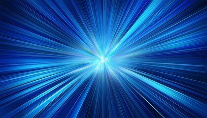 Fototapeta premium blue light burst