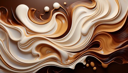 chocolate swirl background