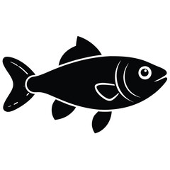 Sleek Fish Logo Design
