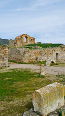 L'area archeologica di Bulla Regia,con i resti dell'antica città Romana e le abitazioni...