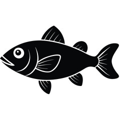 Sleek Fish Logo Design
