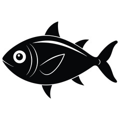 Sleek Tuna Fish Logo Design

